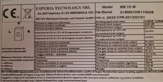Estufa Biomasa BIOHEAT LEVIATAN 7.5kW