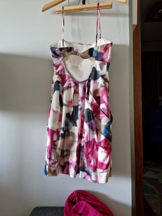 Vestido fiesta mujer talla 38. El Corte ingles.