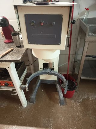 Maquinaria de panadería industrial