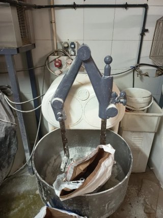 Maquinaria de panadería industrial