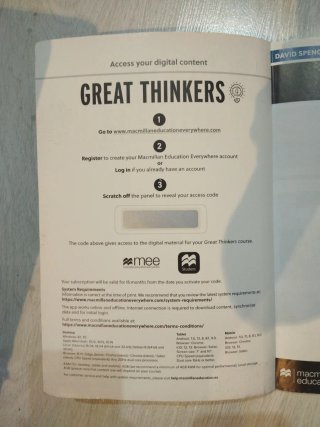 GREAT THINKERS B1 Student's and Digital Student's