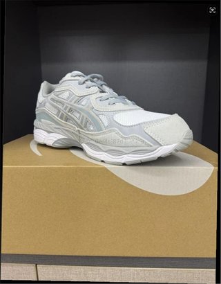 ASICS GEL-NYC Talla 45 Azul Blanco