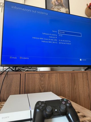 PS4 Fat 500GB Bianca + Controller Originale