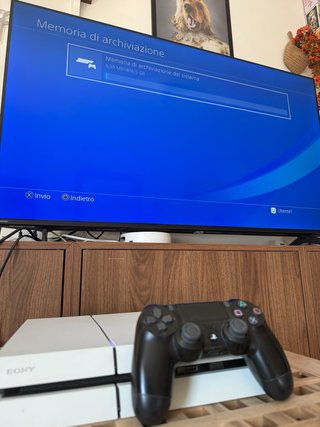 PS4 Fat 500GB Bianca + Controller Originale
