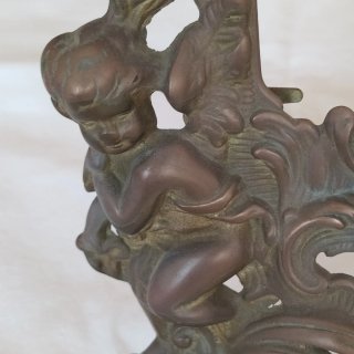 Portaretratos antiguo con pie