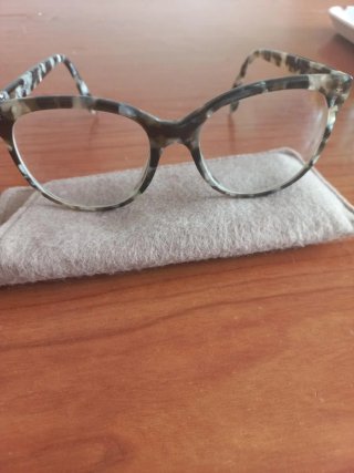 Gafas Cat-Eye Multiópticas Gris Mármol