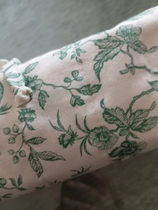 Neceser artesanal con volantes