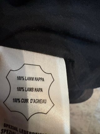 Giubbino Biker Vera Pelle Morbida Vintage