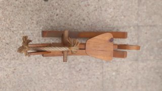 Caballito balancín madera maciza