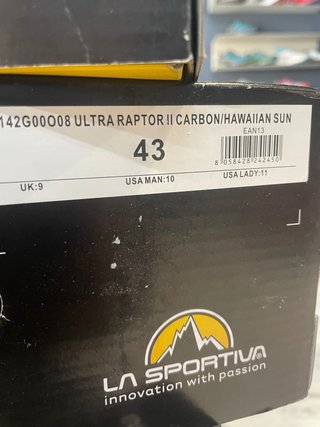 Zapatillas La Sportiva Ultra Raptor II Talla 43,44