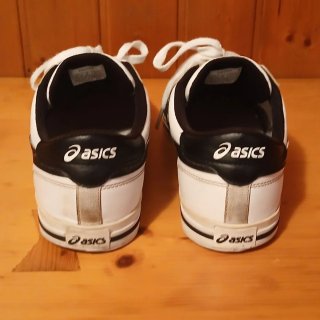 ZAPATILLAS ASICS H6Z2Y BLANCO-NEGRO T41,5.