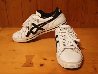 ZAPATILLAS ASICS H6Z2Y BLANCO-NEGRO T41,5.