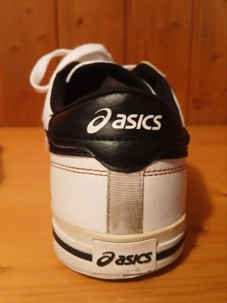 ZAPATILLAS ASICS H6Z2Y BLANCO-NEGRO T41,5.