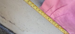 Pantaloni estivi lino rosa tg 54 da donna