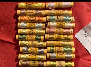 Lotto filati seta Oscar