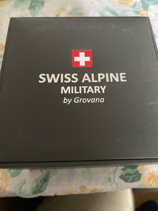 Reloj Swiss Alpine Military GMT Negro