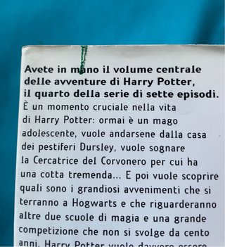 Harry Potter E Il Calice Di Fuoco (Italian Edit...