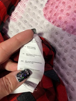 Camicia a quadri Jennyfer rossa e nera