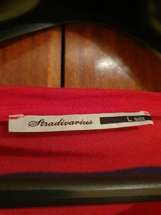 Jersey rayas rojo y azul