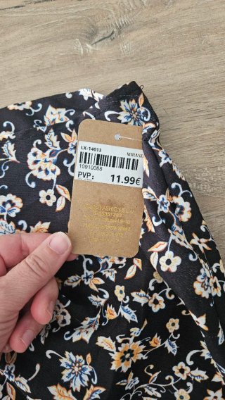 Falda pareo estampada talla única