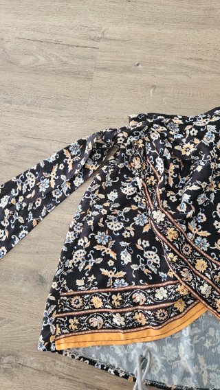 Falda pareo estampada talla única