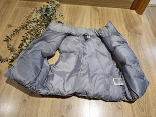 Chaleco acolchado H&M gris T. XS