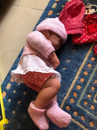 Muñeca bebé Antonio Juan con ropa