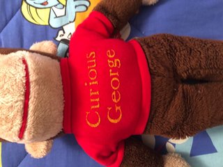 Peluche vintage Curious George