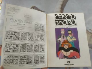 Comic Casco De Oro
