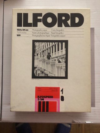 Papel Fotográfico Ilford 17,8x24cm