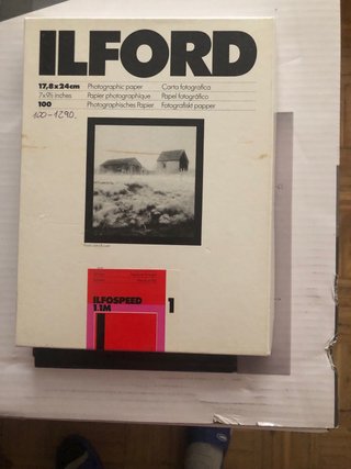 Papel Fotográfico Ilford 17,8x24cm