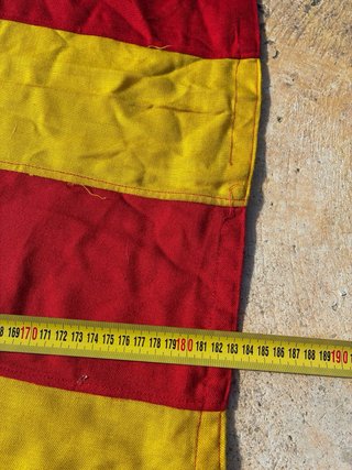 Bandera Grande Valenciana antigua vintage