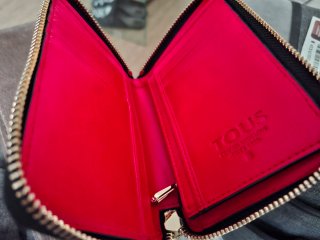 Monedero Tous Beige y Negro