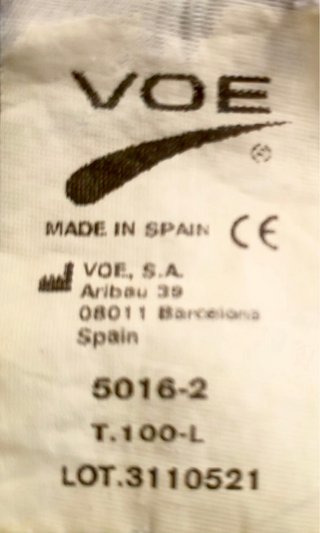 Body Compresión Hombre VOE Negro