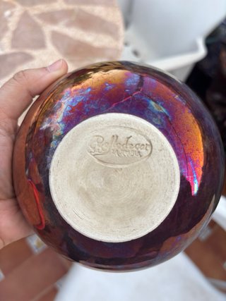 Jarrón Cobre de Cerámica