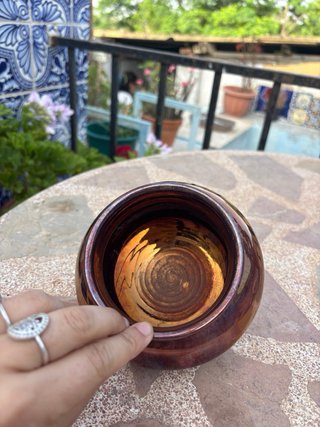 Jarrón Cobre de Cerámica