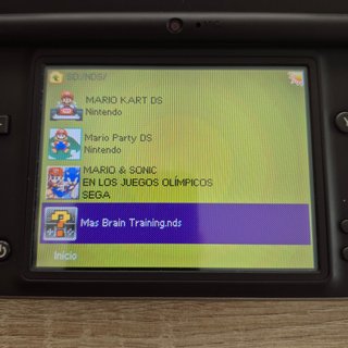 Nintendo DSi XL Marron+funda+cargador,casi sin uso