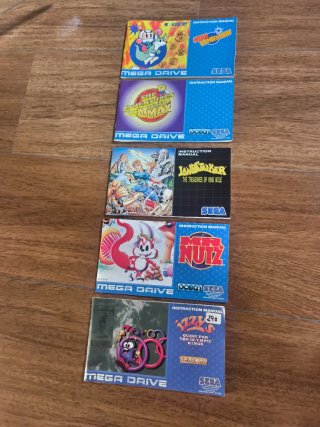 Lote 4 Juegos Mega Drive LEER