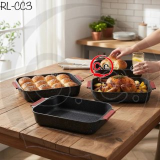 Set 3 Teglie Royalty Line Antiaderenti