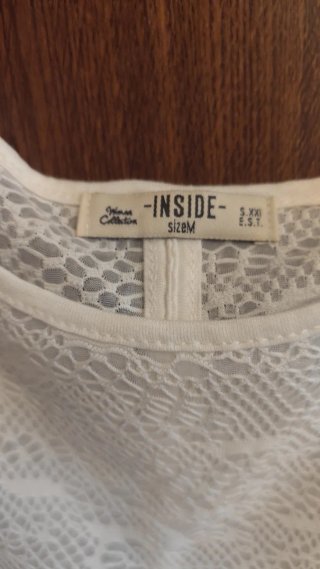 Blusa INSIDE blanca