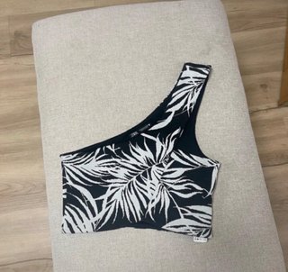 Top Zara Hojas Talla S