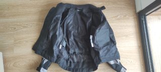 Cazadora Moto A-PRO Verano Gris/Negra