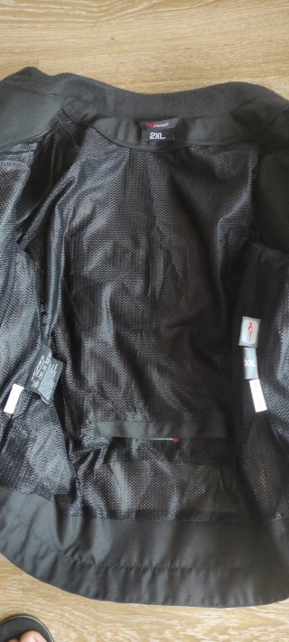 Cazadora Moto A-PRO Verano Gris/Negra