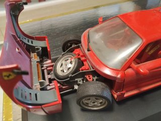 Réplica Ferrari F40 Rojo