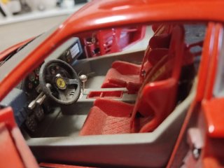Réplica Ferrari F40 Rojo