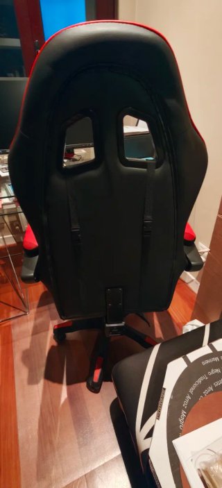 Silla Gaming Negra y Roja