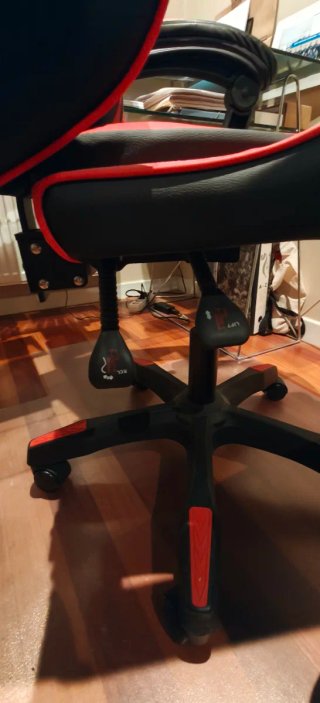 Silla Gaming Negra y Roja