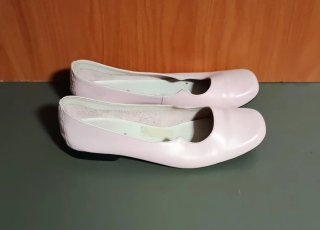Zapatos planos rosas talla 41