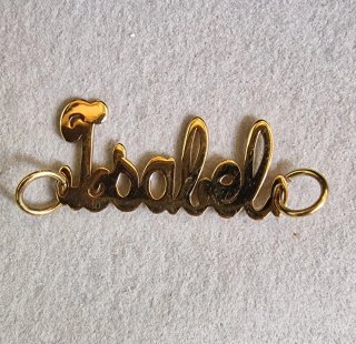 Colgante ISABEL oro 18kt