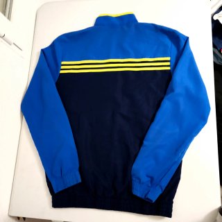 Chaqueta Adidas Hombre Talla S Azul/Amarillo